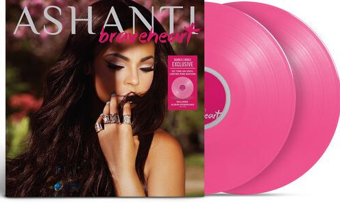 Braveheart [Pink Vinyl] [B&N Exclusive] by Ashanti, Vinyl LP